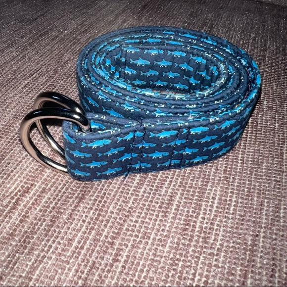 Vineyard Vines by Shep & Ian Shark belt M - Picture 2 of 6